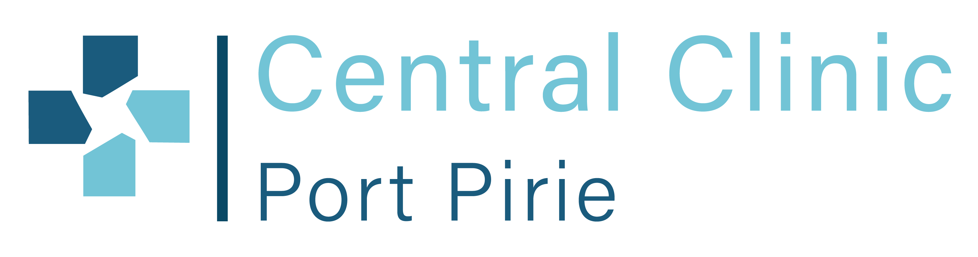 MF Central Clinic Port Pirie Towns Logo Long